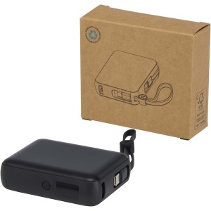 Acrux 10 000 mAh powerbank, fekete