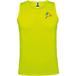 Andre frfi sport trik, fluor yellow (T-shirt, pl, kevertszlas, mszlas)