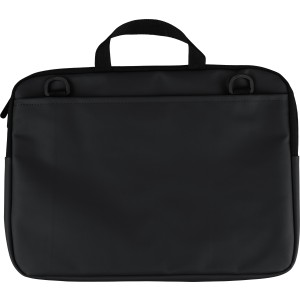Laptopt�ska 15", �jrahasznos�tott PU, fekete