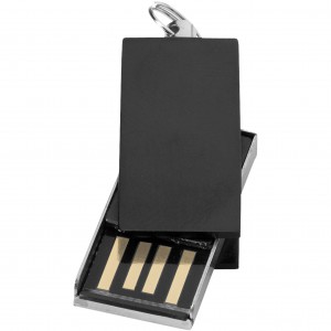 Mini Rotate f�m pendrive, fekete (rakt�ri)