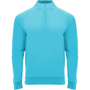 Roly Epiro hossz� ujj� negyed cipz�ros gyerekpul�ver, Fluor Turquoise